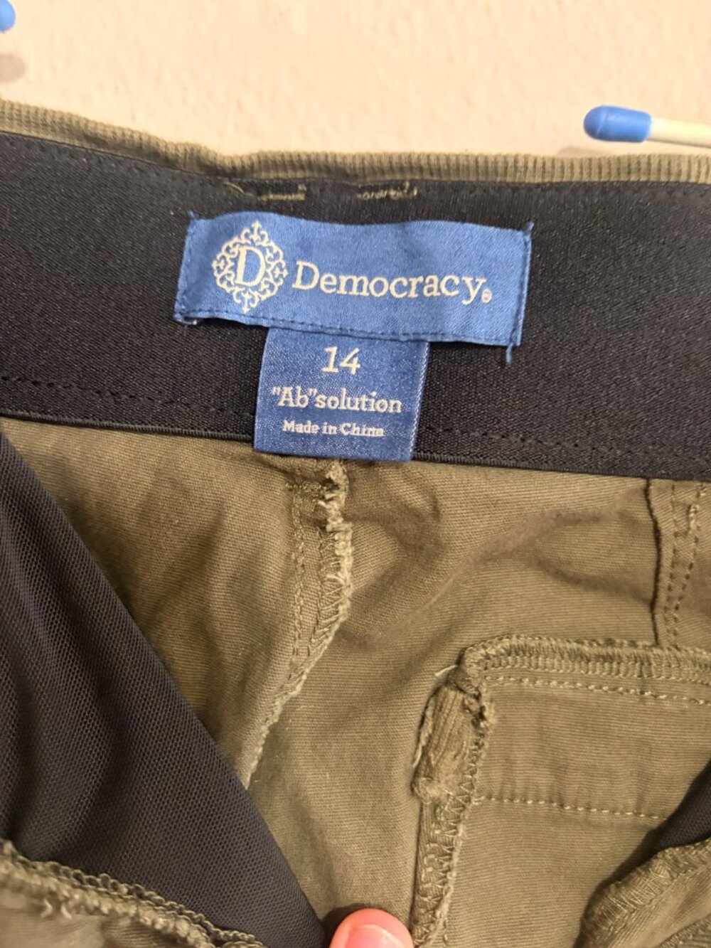 Democracy Absolution Sky Rise Utility Elastic Hem Pant - Picture 4 of 9